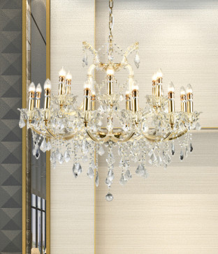 W 그리나 19등(1000파이) 크리스탈거실등 대형샹들리에