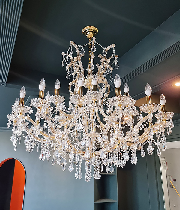 W 그리나 25등(1200파이) 크리스탈 샹들리제 로비조명 대형샹들리에