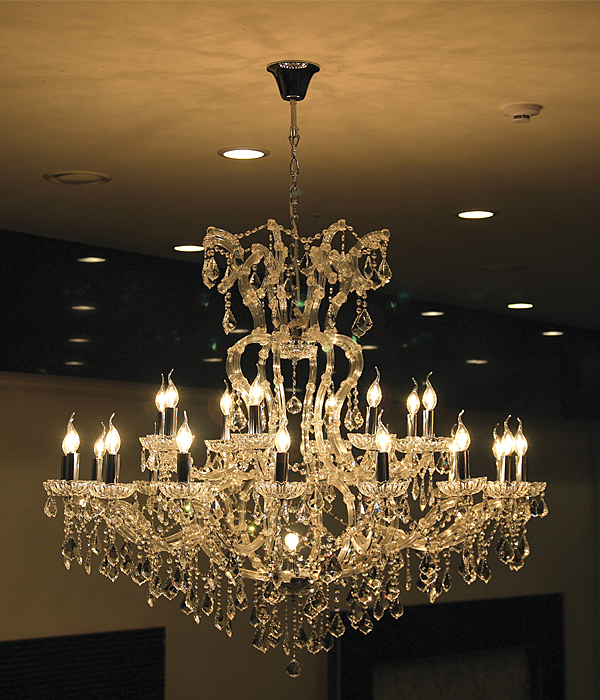 W 그리나 25등(1200파이) 크리스탈 샹들리제 로비조명 대형샹들리에