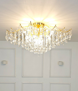 W 포키 23등(1000파이) 직부/펜던트 크리스탈거실등 크리스탈펜던트