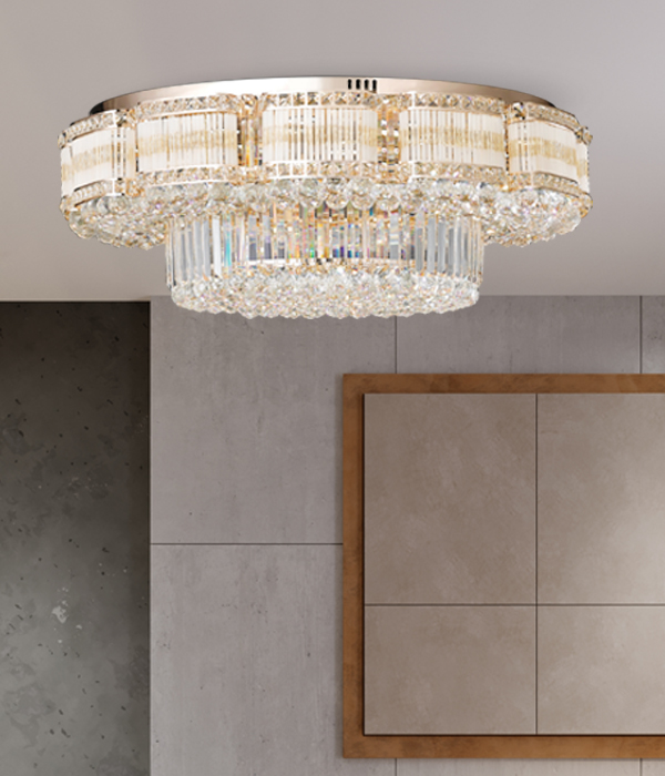 W 리프니 39등 크리스탈 거실등, 인테리어 거실조명