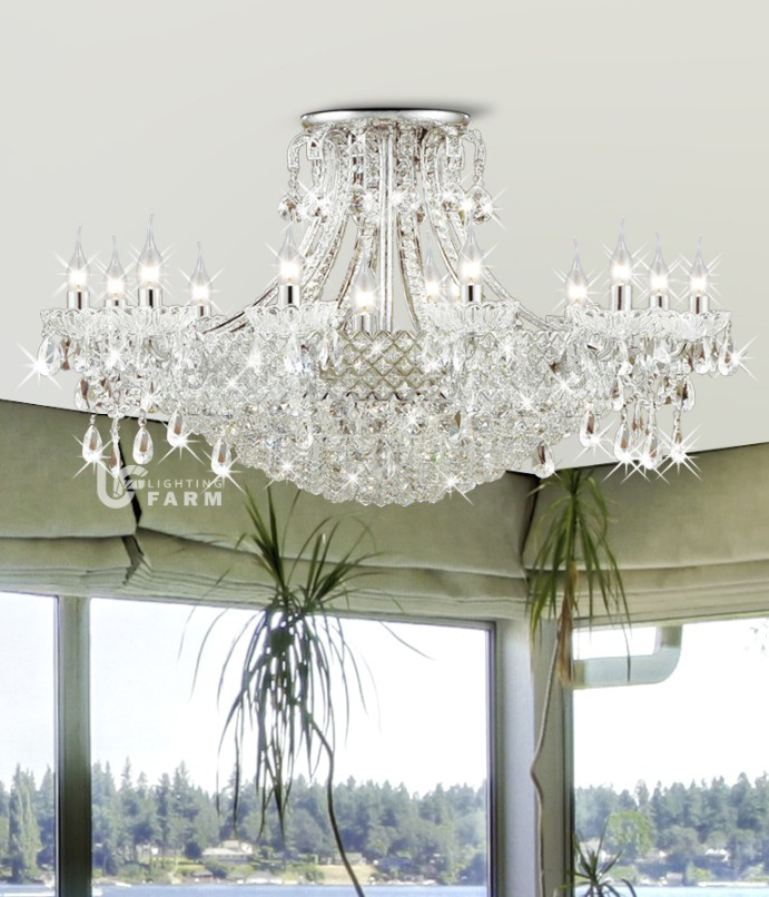 W 키라 29등 크리스탈조명 대형샹들리에