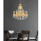 W 루카 15등 대형 샹들리에 골드
