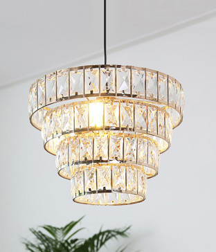 W 크리샤 4등 크리스탈식탁등 식탁전등