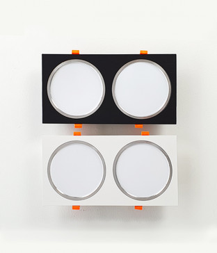 비오스 6인치 사각 2구 천정 사각매입등 LED30W