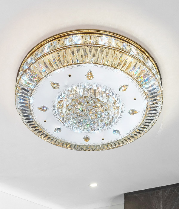 W 아리아 원형 25등 크리스탈거실등 거실전등