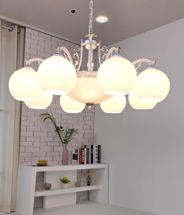 W 프란체 11등 펜던트조명, 거실전등, 주택조명