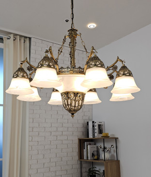 W 고딕 9등 11등 펜던트조명, 거실전등, 주택조명