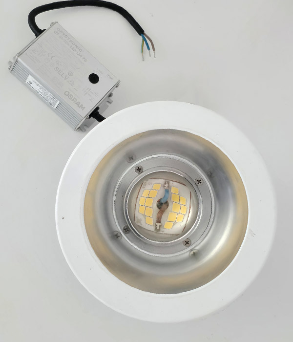 W 엘도 LED50W 타공 150mm(6인치) 매입등