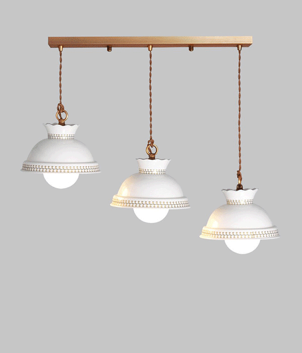 티아라 도자기 1등, 2등, 3등 펜던트전등 식탁등