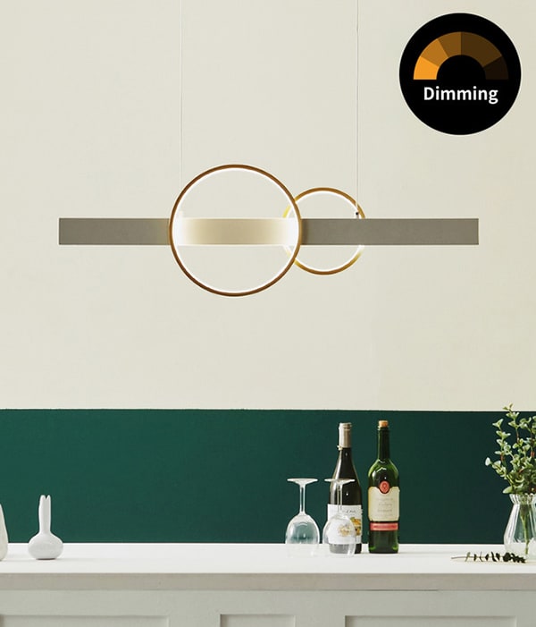 오비드 스위치 디밍 펜던트 LED식탁등 60W