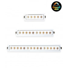 세비아 삼색변환 사각 멀티 매입등 5구/10구/15구